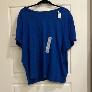 Old Navy Women's Royal Blue Short Sleeve Tee